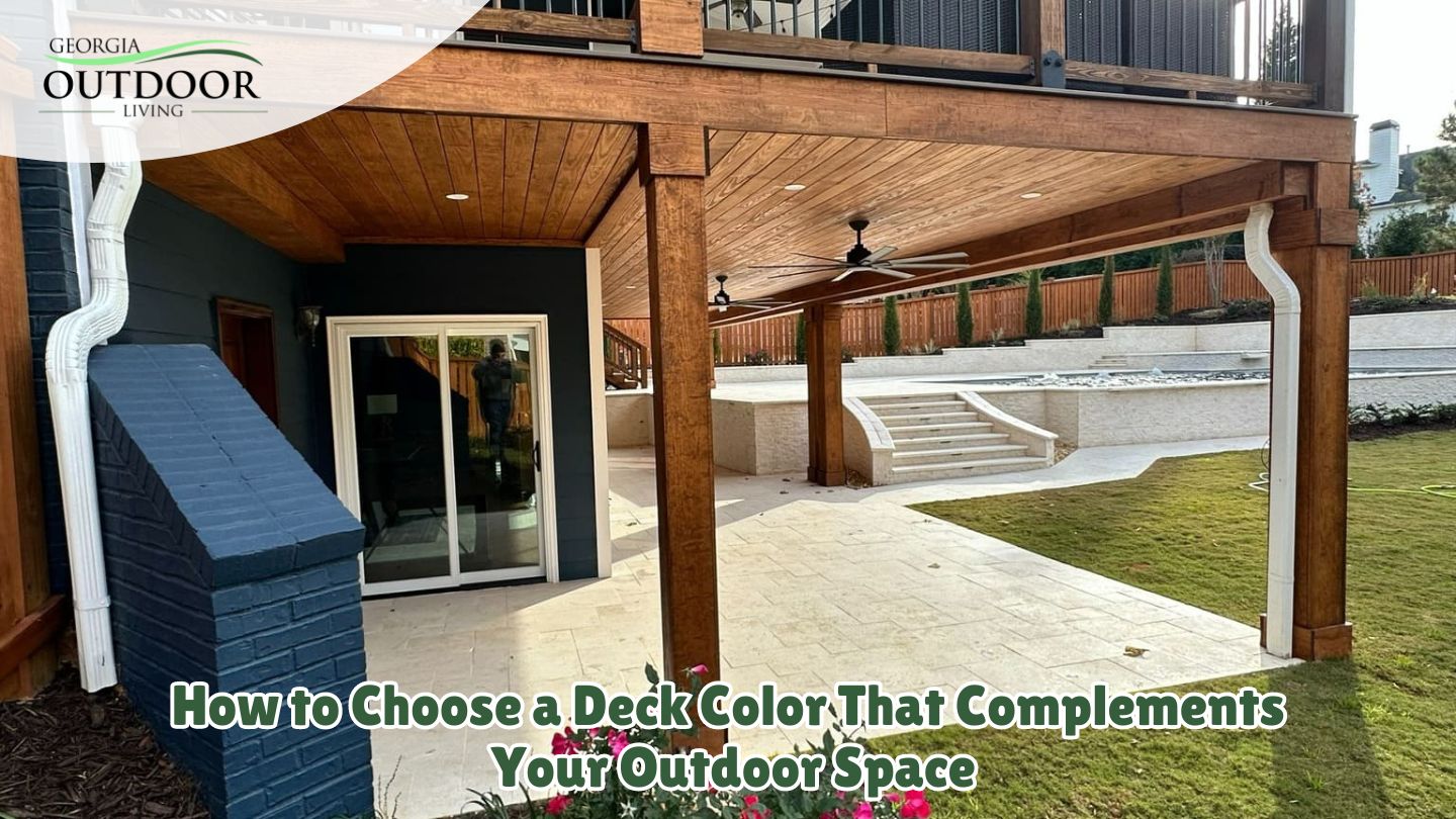 How to Choose a Deck Color That Complements Your Outdoor Space