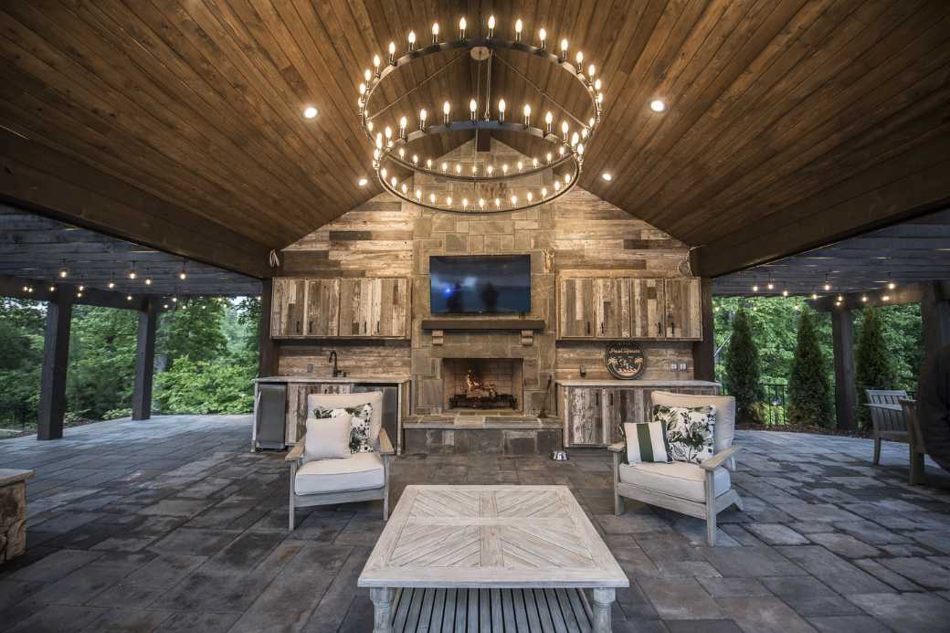 Outdoor Fireplace