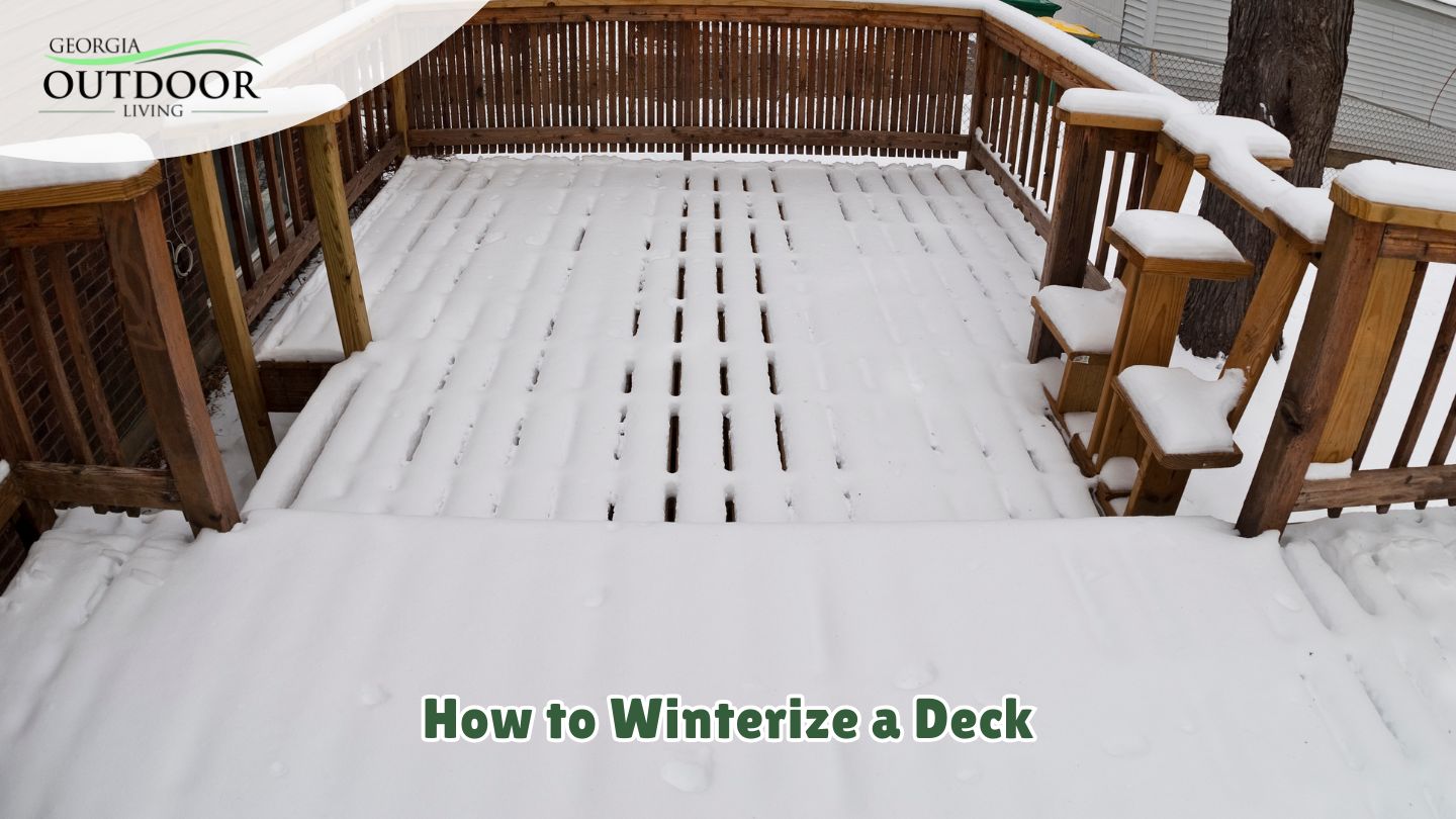 How to Winterize a Deck